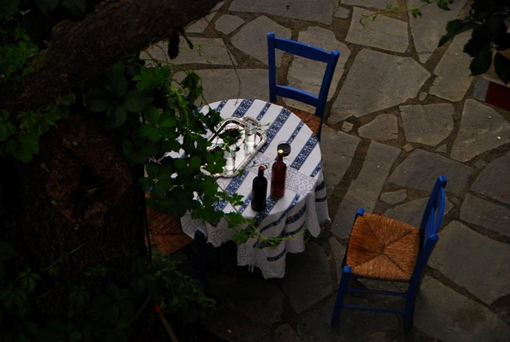 Atzanou Rooms Kamariotissa Bagian luar foto